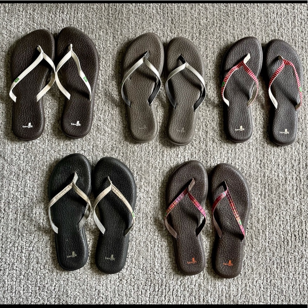 Sanuk Sandal Bundle! Size 10 (women’s)